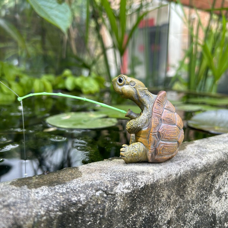 Żółw w akwarium, dekoracja do  – Marine Fish Tank recenzja i cena