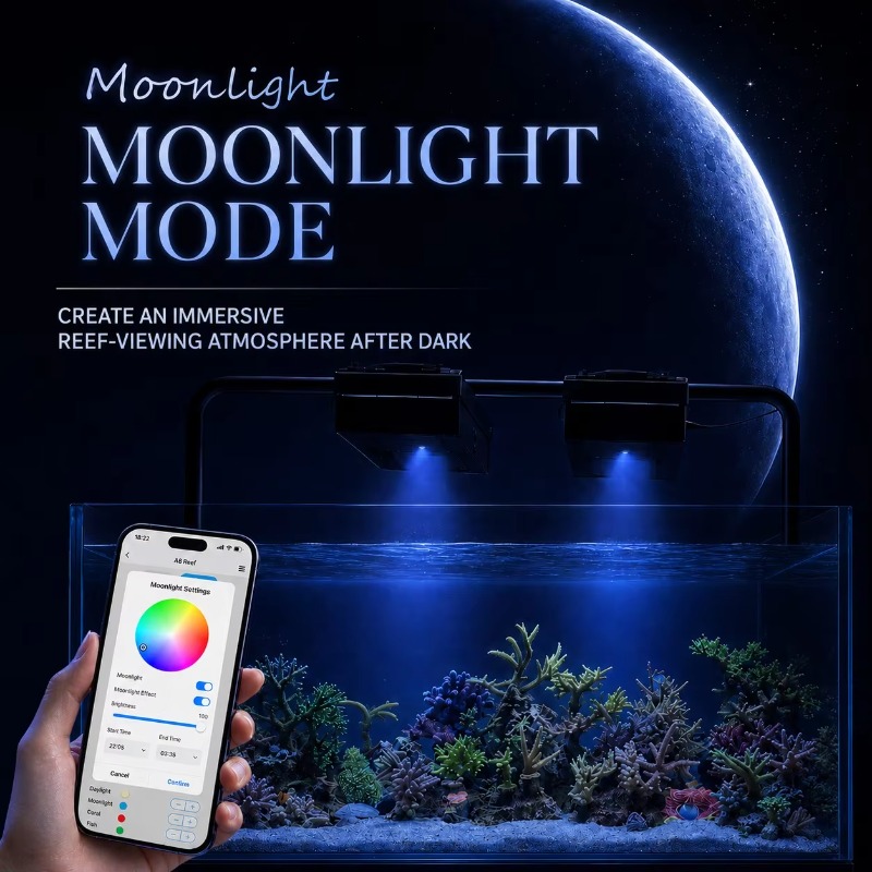 AIPAI A8 III Seria A8SE/A8 Pro – Aquarium Marine Lights recenzja i cena